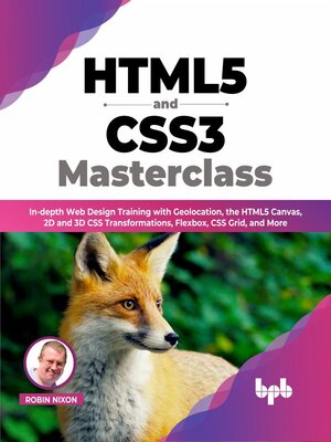 cover image of HTML5 and CSS3 Masterclass